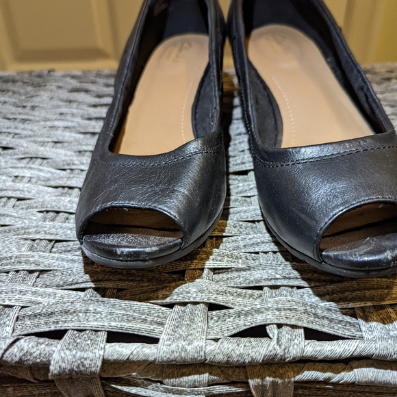 Peep toe wedge heel - Picture 2 of 5